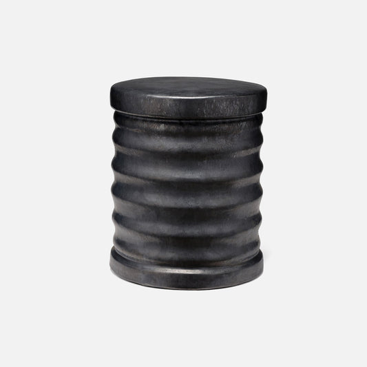 Huston Stool Anthracite Stoneware