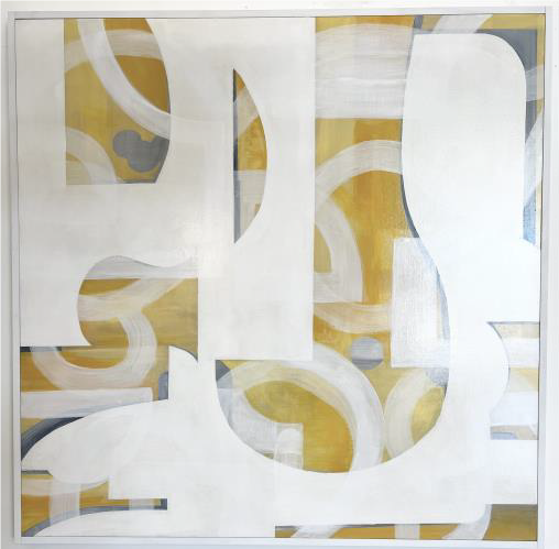 Abstract Art Gold #19