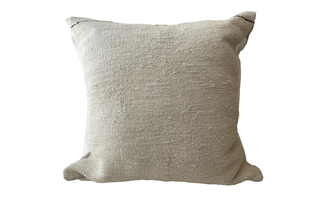 Hemp Square Throw Pillow 24" Sq by Tara Shaw