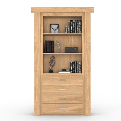 Hidden Flush Mount Maple Dresser Door