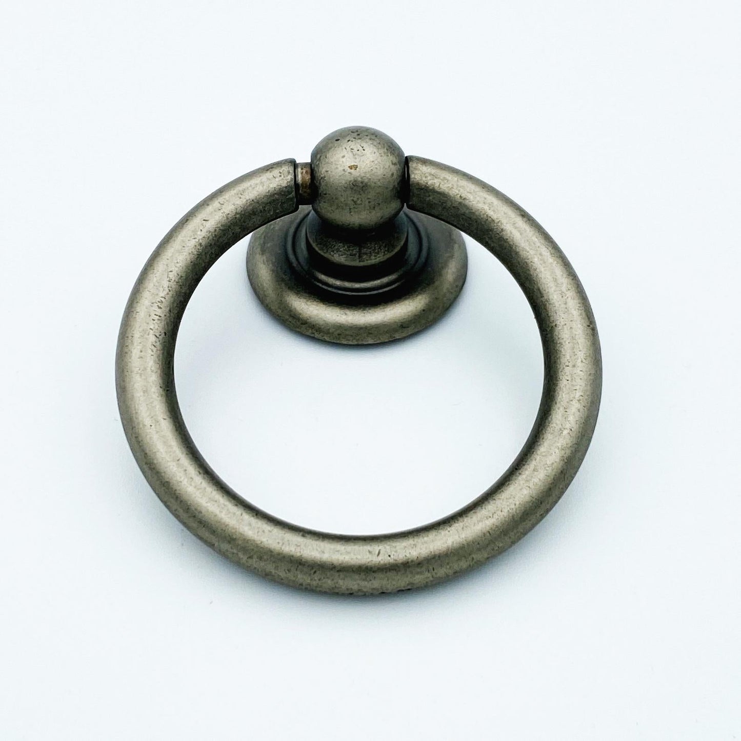 Plain Antique Silver Ring Pulls Hardware Cabinet Pull Drawer Pull