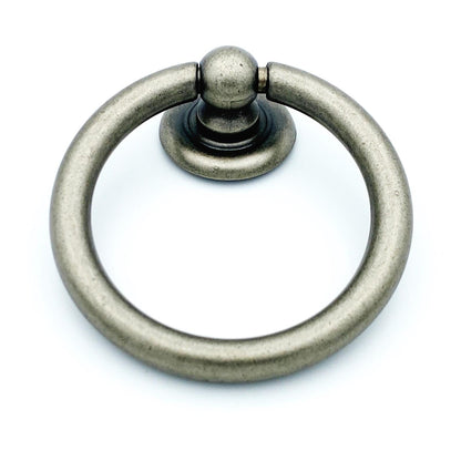 Plain Antique Silver Ring Pulls Hardware Cabinet Pull Drawer Pull