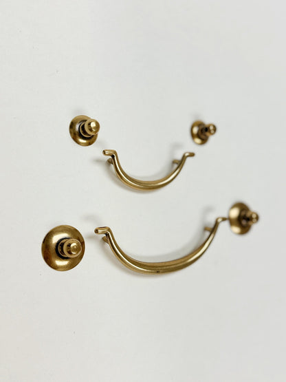 Ring Pulls "Bail" Antique Brass Hardware