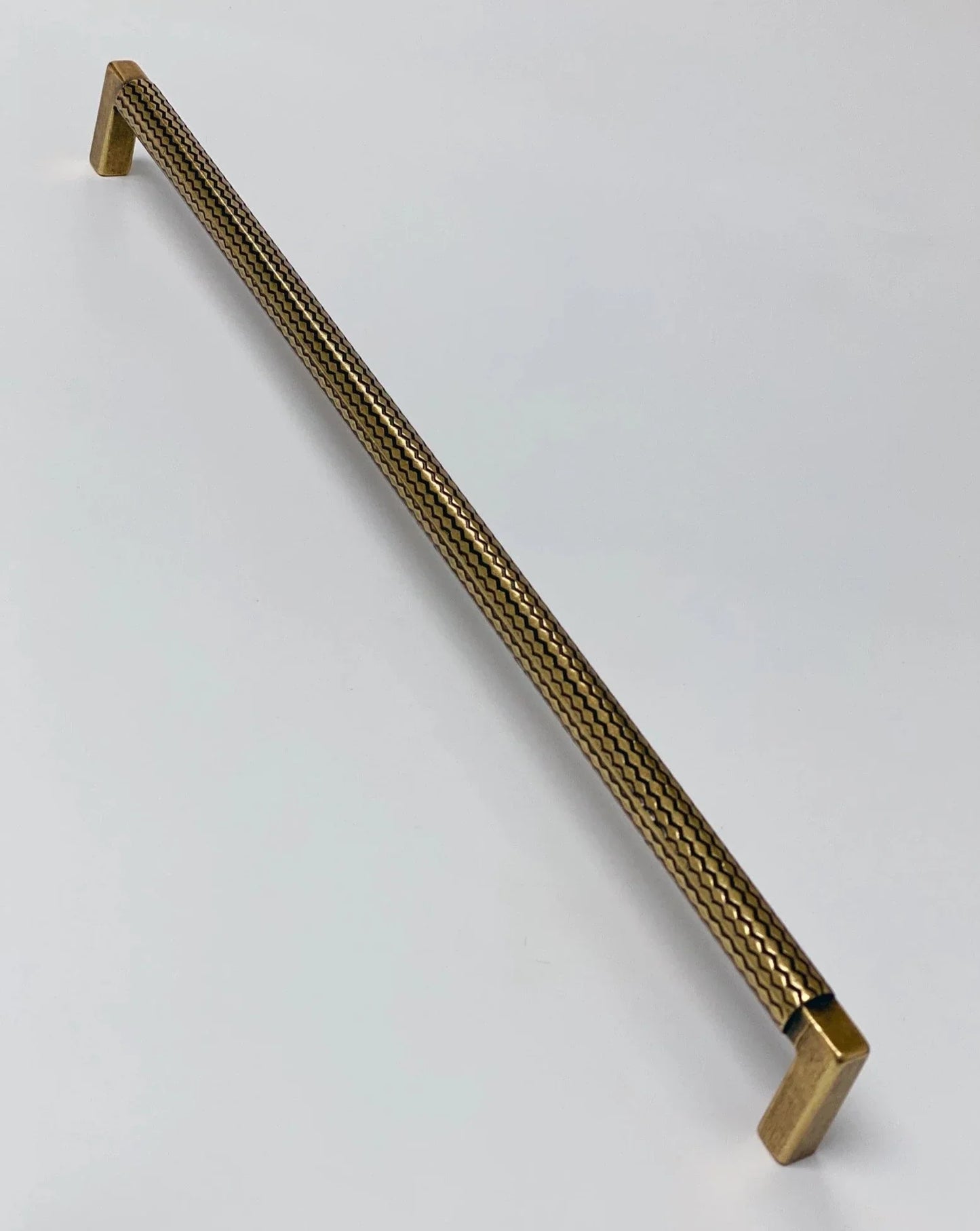 U-Shaped "Venice" Drawer Pull in Antique Brass