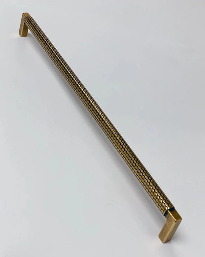 U-Shaped "Venice" Drawer Pull in Antique Brass