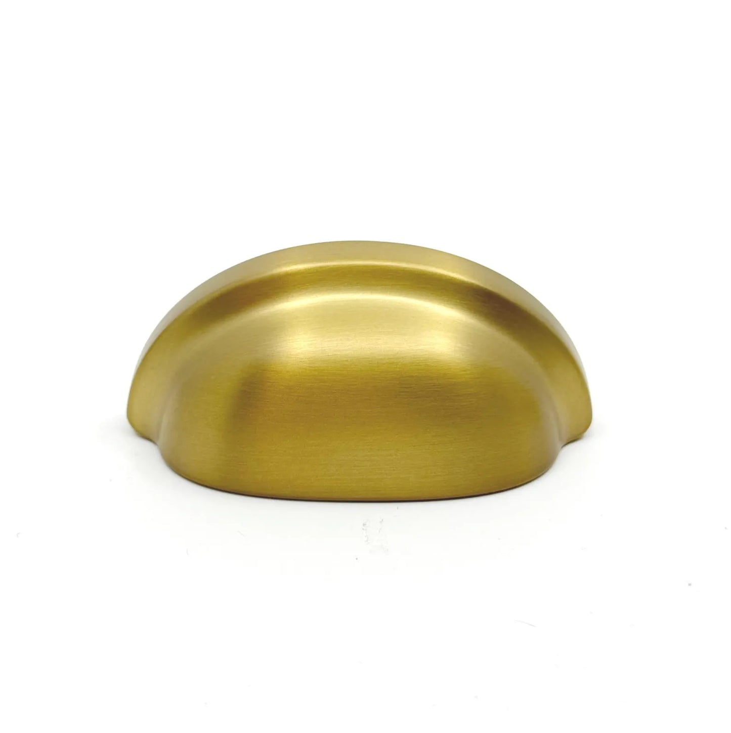 Dark Brushed Gold "Baron" Cup Pull and Knobs