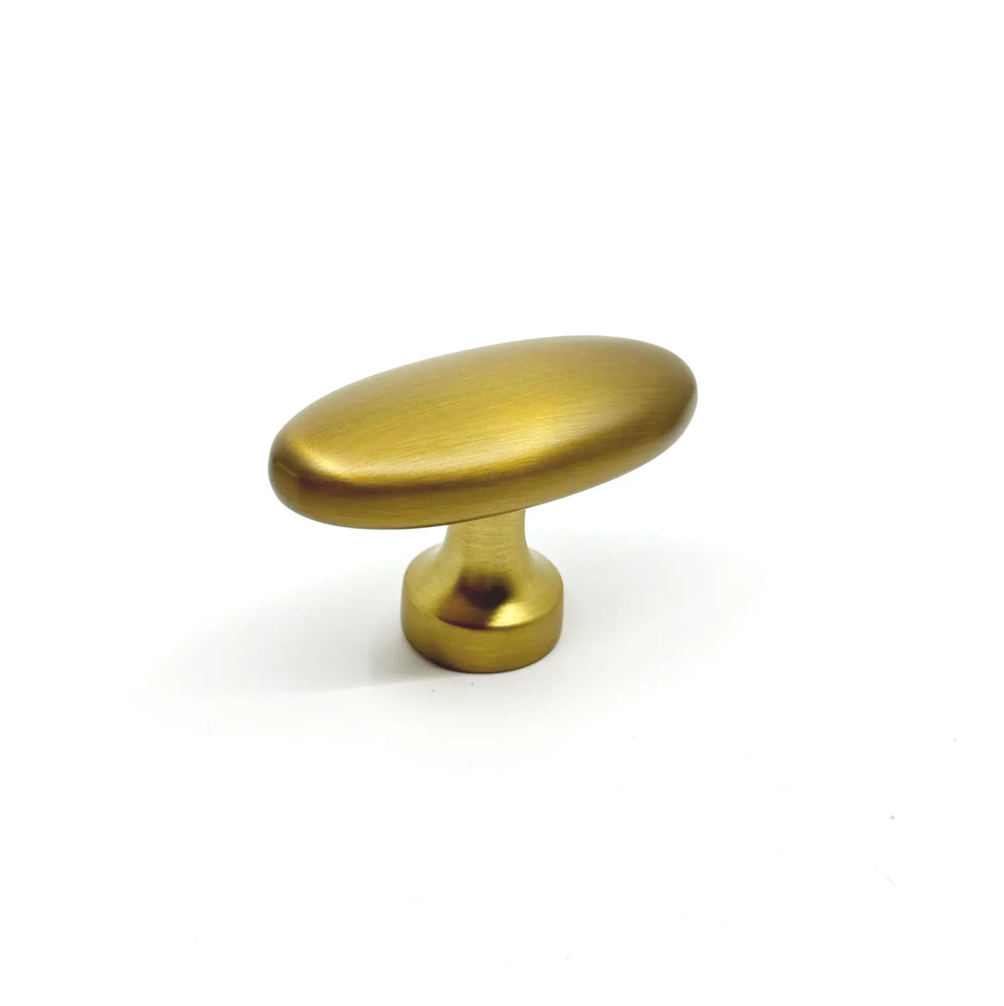 Dark Brushed Gold "Baron" Cup Pull and Knobs