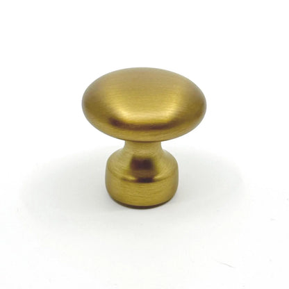 Dark Brushed Gold "Baron" Cup Pull and Knobs