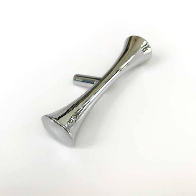 Hourglass "MCM 01" Polished Chrome Mid-Century Cabinet Pull