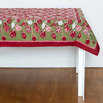 French Tablecloth Ornaments Red & Green-Out of Stock