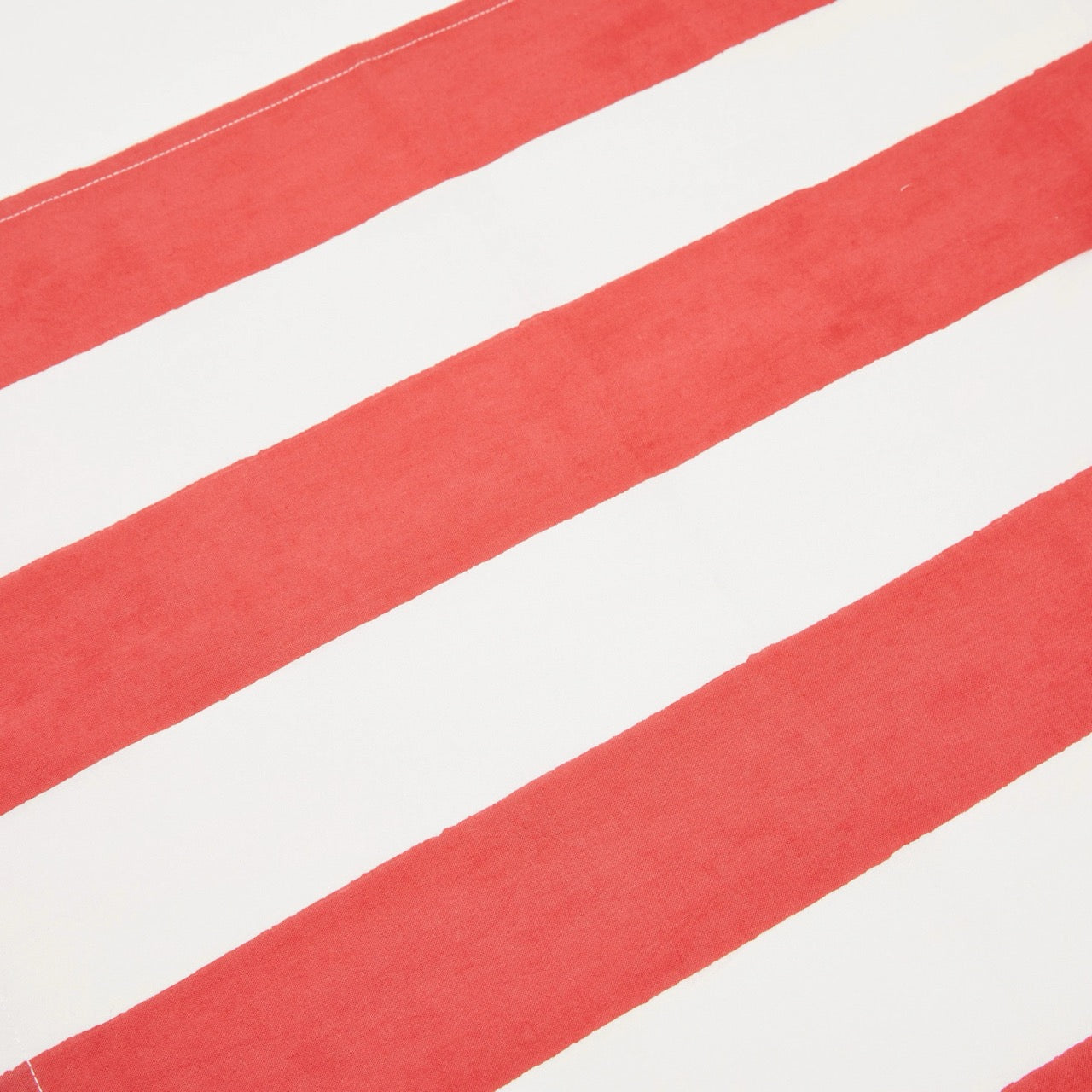 French Tablecloth St. Tropez Red Stripes