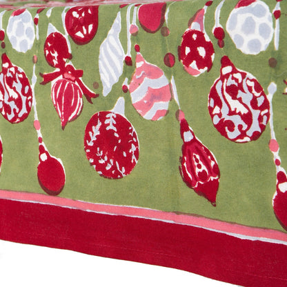 French Tablecloth Ornaments Red & Green-Out of Stock