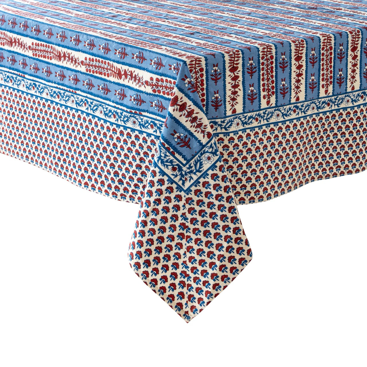 French Tablecloth Avignon Red & Blue-Out of Stock
