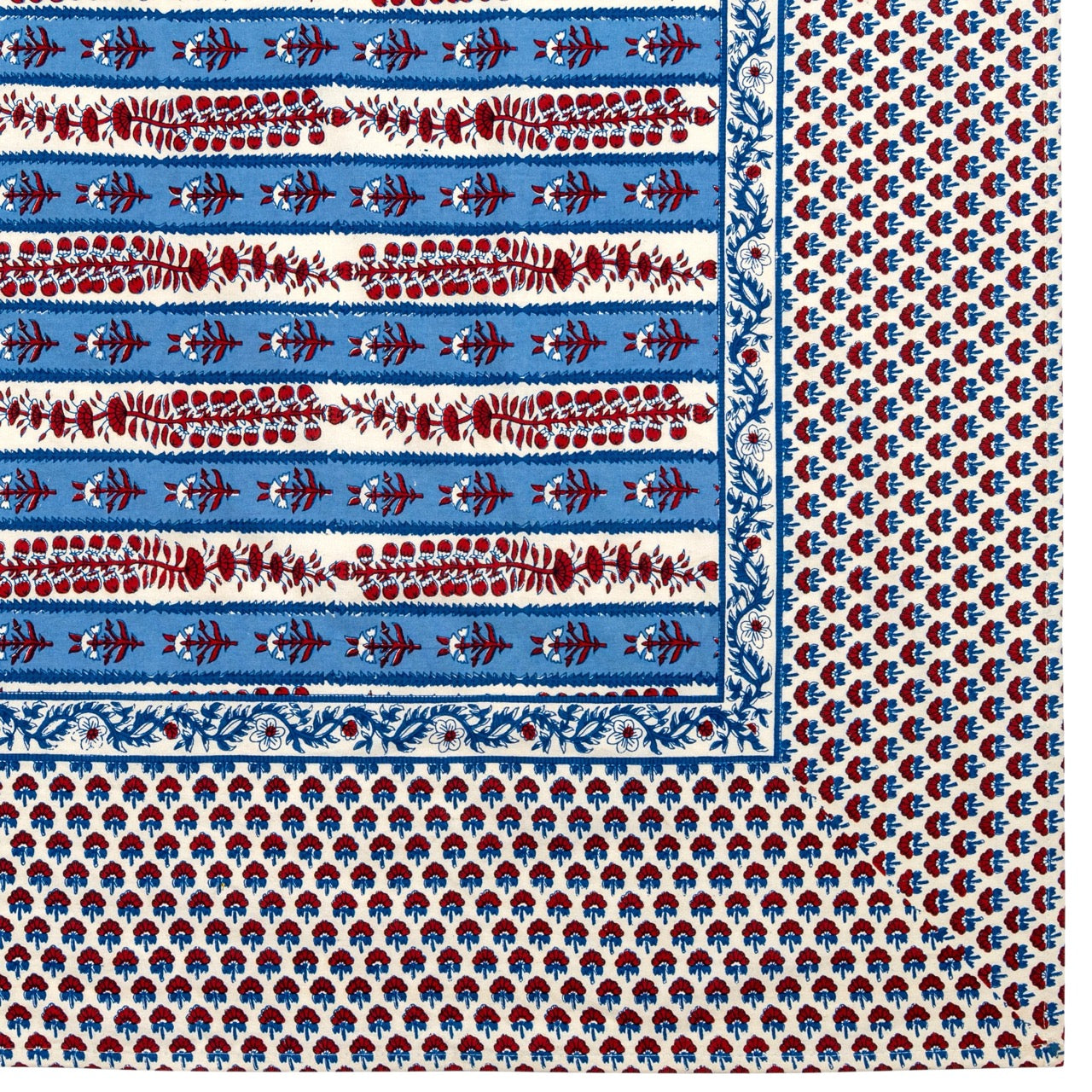 French Tablecloth Avignon Red & Blue-Out of Stock