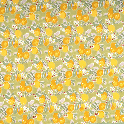 French Tablecloth Citron Vert & Yellow