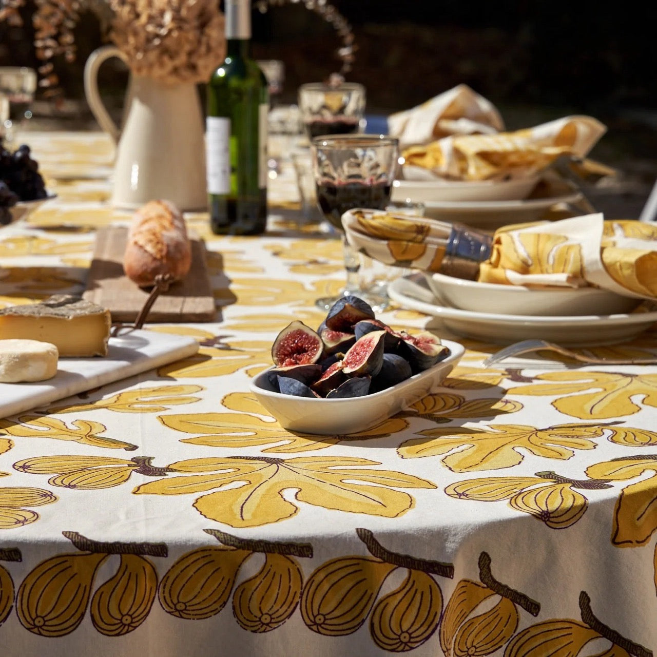 French Tablecloth Fig Citrine