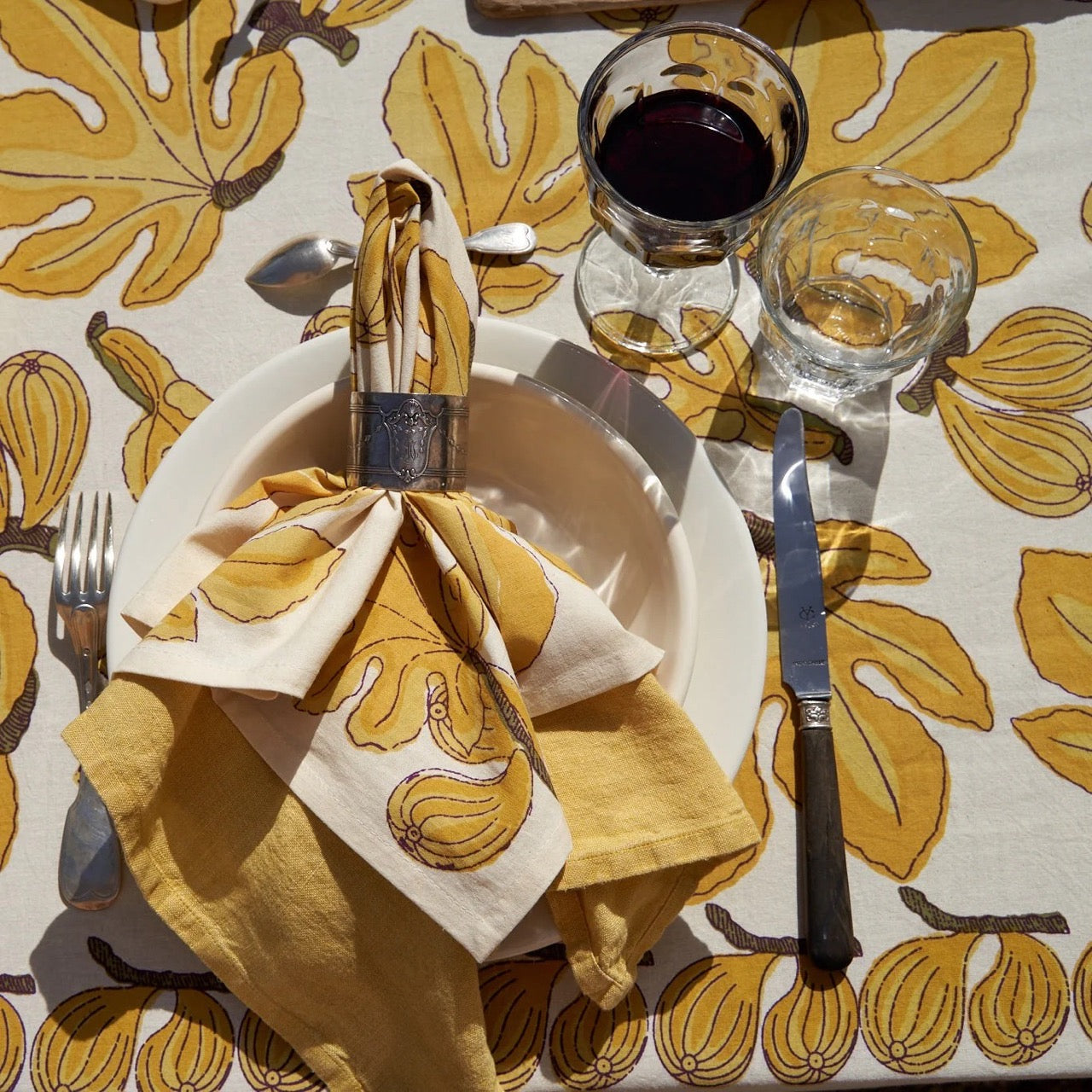 French Tablecloth Fig Citrine
