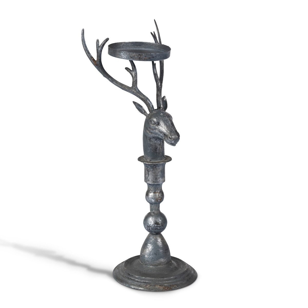 Rustic Deer Candle Holder, Large
