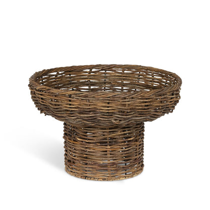 Island Palm Decorative Pedestals, Set of 2