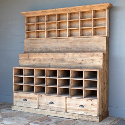 Pine Display Cabinet