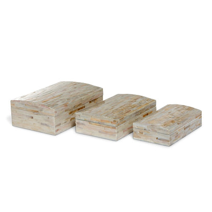 Capraia Coast Decorative Boxes, Set of 3