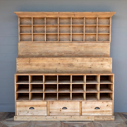 Pine Display Cabinet