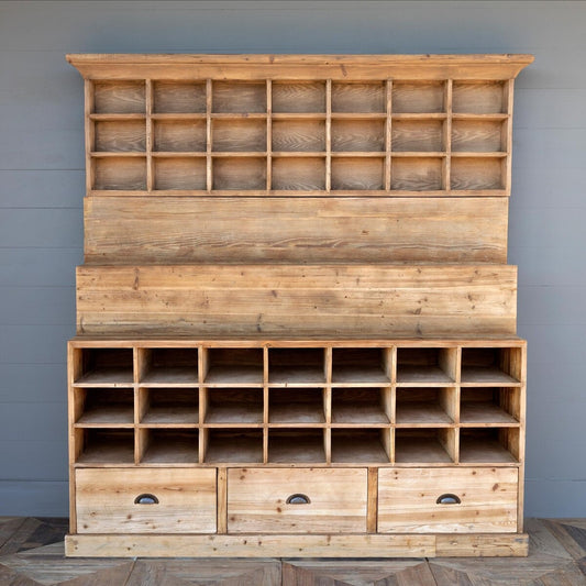 Pine Display Cabinet