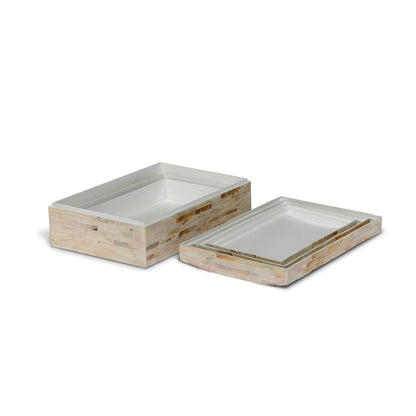 Capraia Coast Decorative Boxes, Set of 3