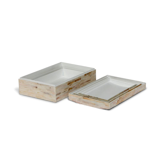 Capraia Coast Decorative Boxes, Set of 3
