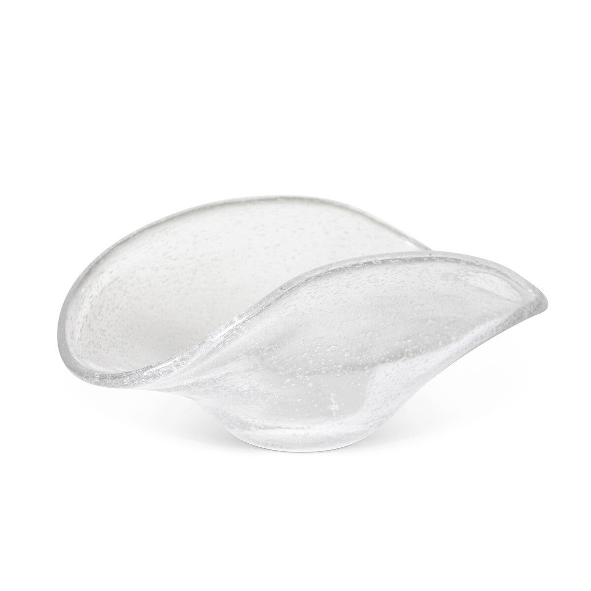 Ruffle Glass Bowl, Clear (2-Pack)