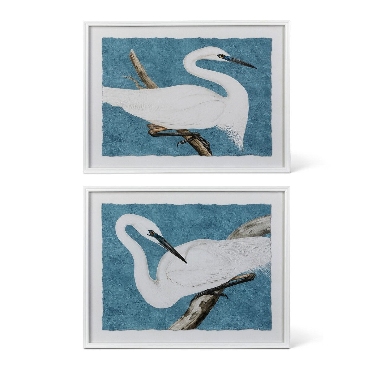 Serene Swan Framed Wall Art, 2 Assorted Styles
