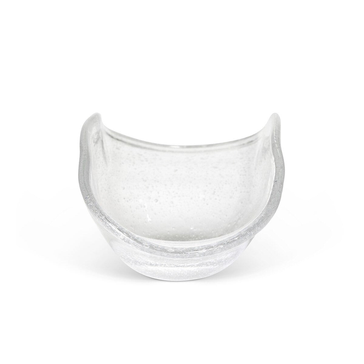 Ruffle Glass Bowl, Clear (2-Pack)