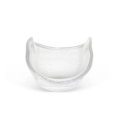 Ruffle Glass Bowl, Clear (2-Pack)