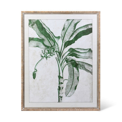 Blissful Banana Tree Framed Wall Art, 2 Assorted Styles