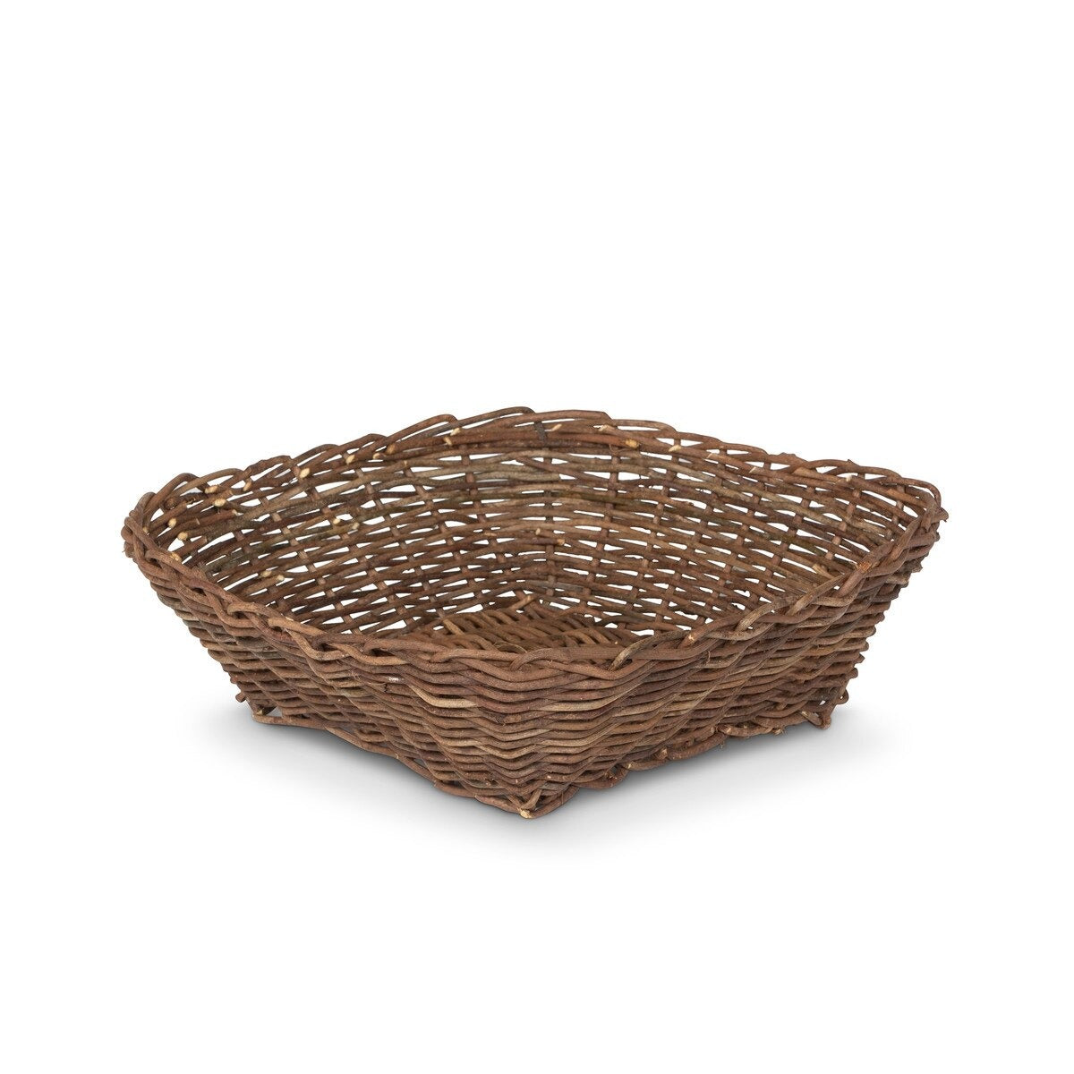 Island Palm Rattan Trays, Set of 3