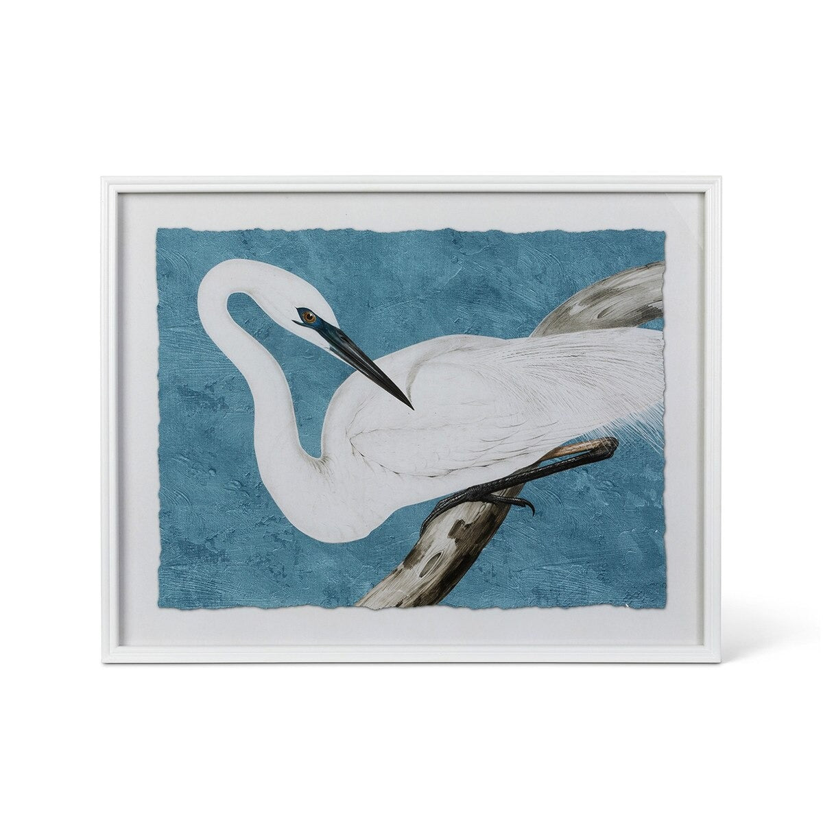 Serene Swan Framed Wall Art, 2 Assorted Styles