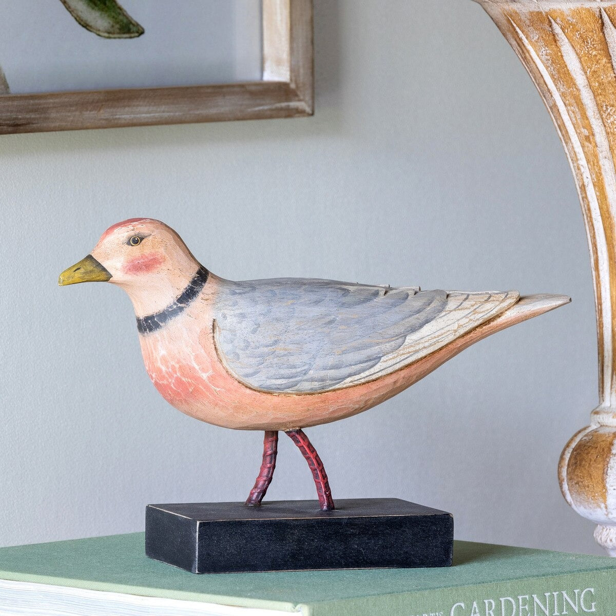 Franklin's Rosy Gull on Wood Block (2-Pack)