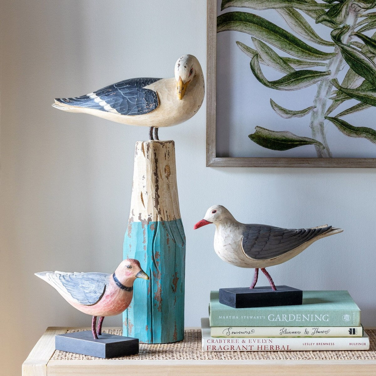 Franklin's Rosy Gull on Wood Block (2-Pack)