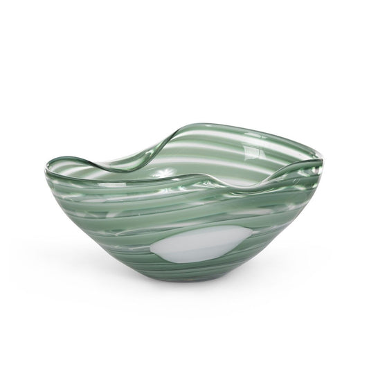 Everly Glass Bowl, Sea Mist (4-Pack)