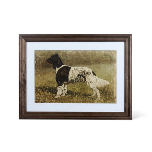 Heritage Hounds Framed Dog Wall Art, 4 Assorted Styles