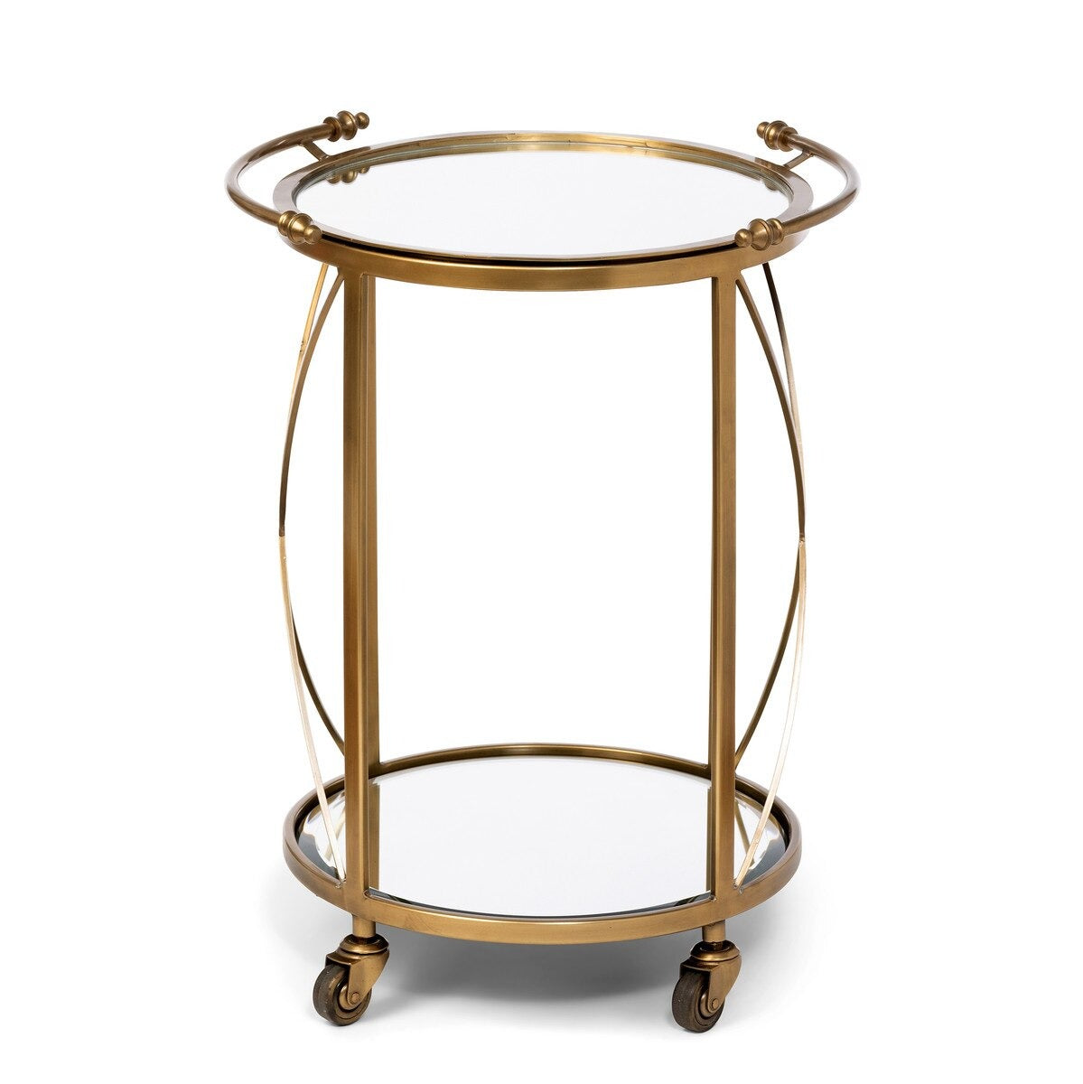 Hampton Round Tray Serving Cart