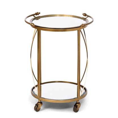 Hampton Round Tray Serving Cart