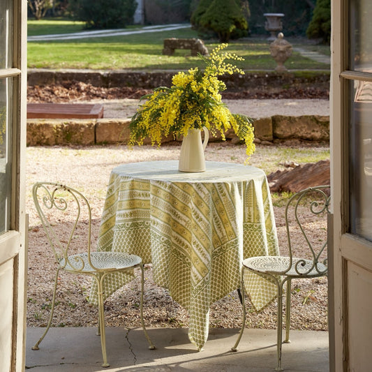 French Tablecloth Avignon Pistache-Out of Stock