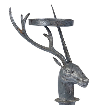 Rustic Deer Candle Holder, Large