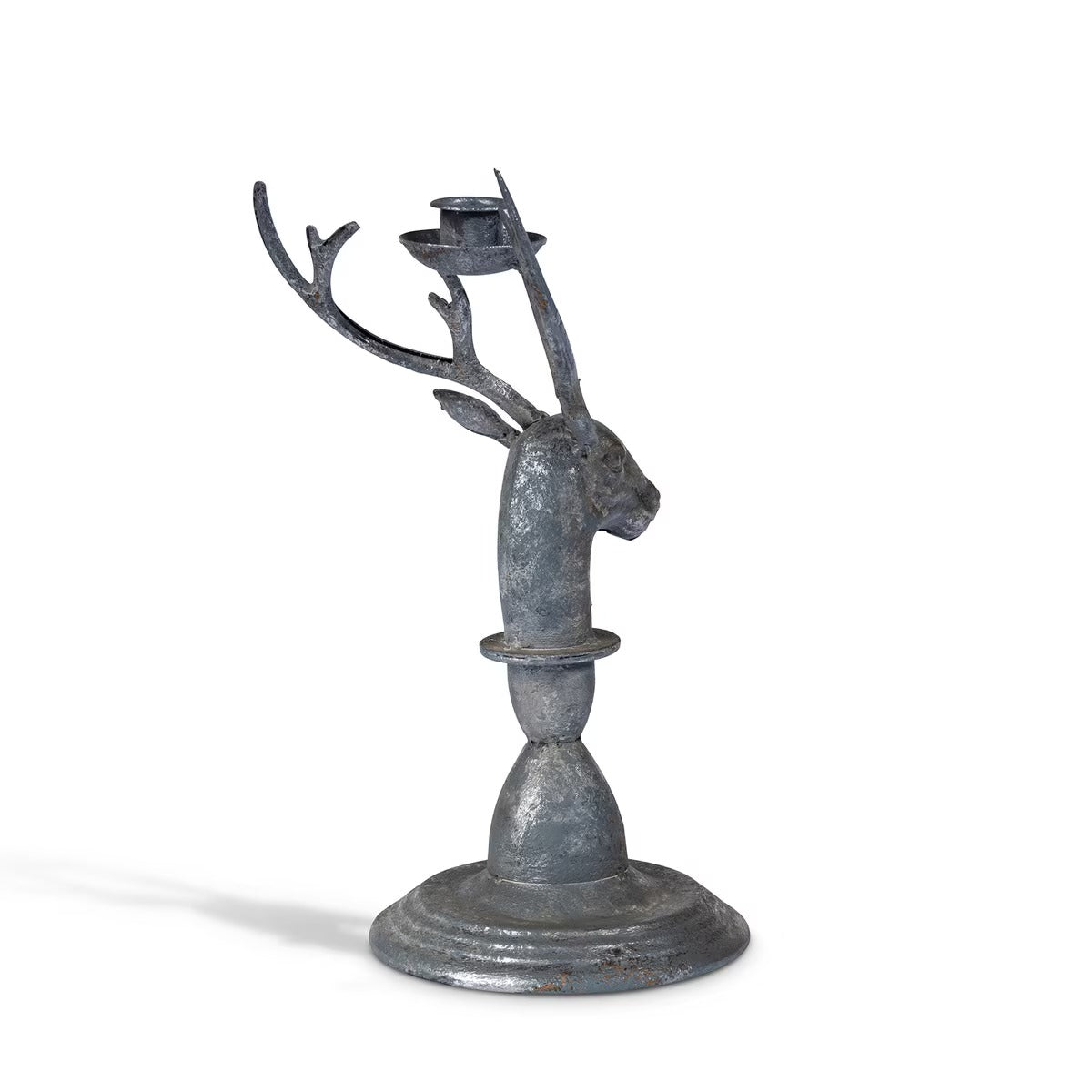 Rustic Deer Candle Holder, Small