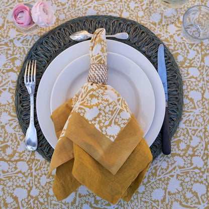 French Tablecloth Meadows Dijon