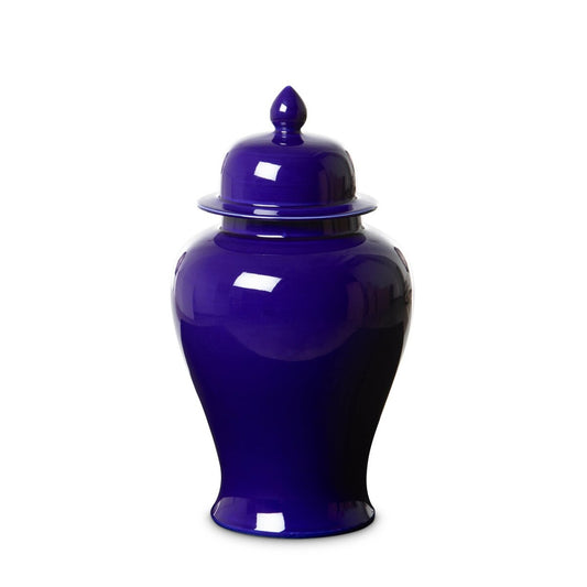 Imperial Ceramic Ginger Jar, Indigo, Small