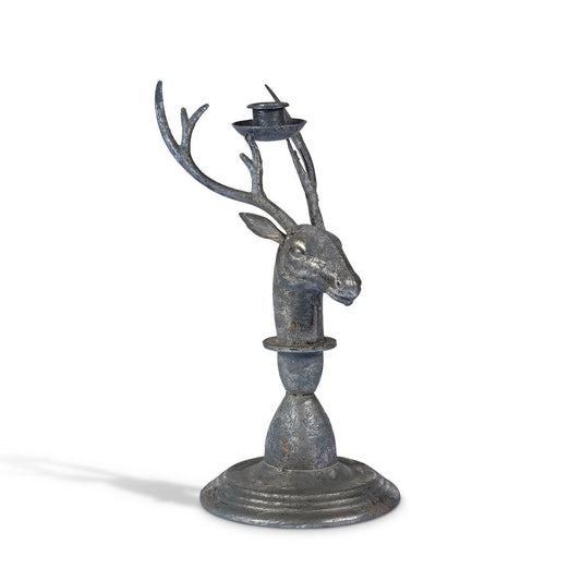 Rustic Deer Candle Holder, Small