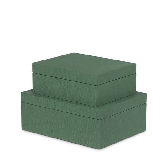 St. Tropez Decorative Boxes, Set of 2, Beverly Hills