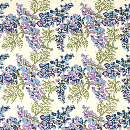 French Tablecloth Wisteria Green & Blue